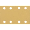 Bosch Expert C470 csiszolópapír rezgőcsiszolóhoz, fára, 8 lyuk, 80x133mm, P100, 10db