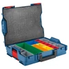 Bosch L-Boxx 102 tároló koffer 13 részes betéttel, 44x12x36cm