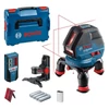Bosch GLL 3-50 szintező vonallézer kofferben, 10m