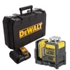 DeWalt DCE089D1G XR akkus önszintező keresztlézer, 10.8V, 30m (1db 2.0Ah akkuval és töltővel)
