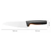 Fiskars Functional Form közepes szakácskés, 16cm