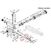 Jonnesway JAS-6543-10 rögzítő csap a JAS-6543 levegős szalagcsiszolóhoz