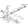 Jonnesway JAS-6543-8 rögzítő stift a JAS-6543 levegős szalagcsiszolóhoz