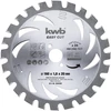 KWB Akku Top Energy Saving 30% TCT extra vékony fűrészlap, 24 fog, 165x20x1.4mm