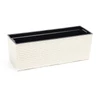 Lamela Begonia rattan balkonláda, 19x56x19,5cm, krém