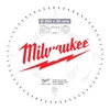 Milwaukee körfűrészlap gérvákókhoz, fához, 254x30mm, 60 fog
