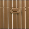 Nortene Fixcane rögzítő műanyag nádfonat rögzítéséhez, barna, 3.3x19mm, 26db