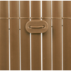 Nortene Fixcane rögzítő műanyag nádfonat rögzítéséhez, barna, 3.3x19mm, 26db