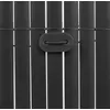 Nortene Fixcane rögzítő műanyag nádfonat rögzítéséhez, fekete, 3.3x19mm, 26db