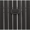 Nortene Fixcane rögzítő műanyag nádfonat rögzítéséhez, fekete, 3.3x19mm, 26db