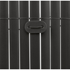 Nortene Fixcane rögzítő műanyag nádfonat rögzítéséhez, fekete, 3.3x19mm, 26db