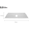 Olfa SKB-2/50 biztonsági penge, 72x17.5x0.6mm, 50db