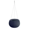 Prosperplast Splofy Bowl WS kaspó, műanyag, függő, 290x195mm, antracit