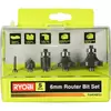 Ryobi RAKRBS5 marókészlet, 6mm, 5db