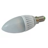Tracon LED izzó, gyertya, E14, 5W, 2700K