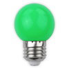  Avide kis gömb LED izzó, E27, 1W, zöld