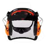 Kép 2/3 - 3M G500 erdészeti arcvédő, fültokkal