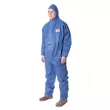 Kép 2/2 - 3M 4515 védőoverall, kapucnis, kék, 4XL