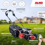 Kép 6/11 - AL-KO 512 LI VS-W akkus fűnyíró, 36V, 51cm, 1x5.0Ah akkuval és töltővel