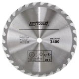 Kép 1/2 - AWTools körfűrészlap fához, 180x30mm, 24fog