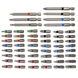 Kép 3/4 - AWTools bitkészlet, 25-70mm, 1/4", 56db