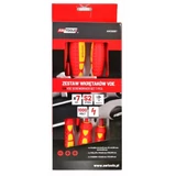 Kép 1/2 - AWTools csavarhúzó készlet, szigetelt, mágneses, 75-125mm, SL, PH, PZ, 7db