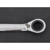 Kép 2/2 - AWTools csillag-villáskulcs készlet, racsnis, irányváltós, 8-19mm, 12db