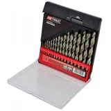 Kép 2/2 - AWTools fémfúrószár készlet, hengeres, HSS-G, 1-10mm, 19db