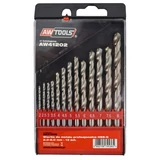 Kép 1/2 - AWTools fémfúrószár készlet, hengeres, HSS-G, 2.5-8mm, 13db