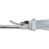 Kép 3/3 - AWTools fém lombseprű, állítható, 1.5m, 55cm, 15fog