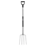 Kép 2/3 - AWTools fém villa, D-markolat, 1.4m, 21.5x32.5cm, 4fog