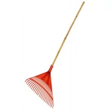 Kép 2/3 - AWTools lombseprű fa nyéllel, 1.2mx61cm, 24fog