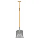Kép 2/2 - AWTools T100 lapát fa nyéllel, T-markolat, 1.2m, 23x27cm