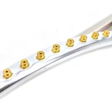 Kép 3/4 - AWTools billenős locsoló, fém talp, 17 fúvóka, 220m2, 1/2"