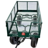 Kép 4/4 - AWTools TC1840 húzható kerti kocsi 4 kerékkel, 500kg