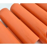 Kép 4/4 - AWTools gyepszegély, műanyag, faszerű, 2.3m, terrakotta