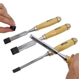 Kép 3/4 - AWTools favéső készlet fa markolattal, 6-24mm, 4db
