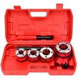 Kép 1/2 - AWTools csőmenetmetsző készlet, 1/2"-1.1/4", 6db