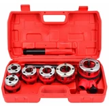 Kép 1/2 - AWTools csőmenetmetsző készlet, 1/4&quot;-1.1/4&quot;, 8db