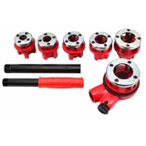 Kép 2/2 - AWTools csőmenetmetsző készlet, 1/4"-1.1/4", 8db