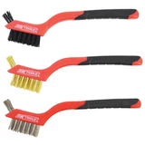 Kép 1/2 - AWTools drótkefe készlet, 18cm, 3db