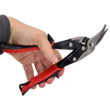 Kép 2/2 - AWTools lemezvágó olló, hajlított, balos, 24.5cm