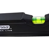 Kép 2/5 - AWTools Black Line vízmérték 2 markolattal, mágneses, 2m