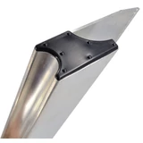 Kép 3/3 - AWTools ölesléc végzáróval, alumínium, H-típus, 1.5m