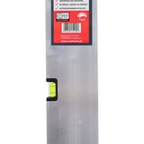 Kép 3/5 - AWTools vízmérték 2 markolattal, alumínium, 2 libellás, eloxált, 1.5m