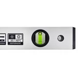 Kép 3/5 - AWTools vízmérték, alumínium, 2 libellás, eloxált, szürke, 2m