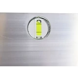 Kép 5/5 - AWTools vízmérték, alumínium, 2 libellás, szürke, 2m