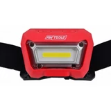 Kép 2/4 - AWTools COB LED fejlámpa, mozgásérzékelő, USB-kábellel, 3.7V, 100-300lm 