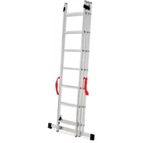 Kép 4/7 - AWTools létra, 3 részes, alumínium, 150kg, 3x7 fok