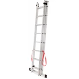 Kép 4/7 - AWTools létra, 3 részes, alumínium, 150kg, 3x8 fok